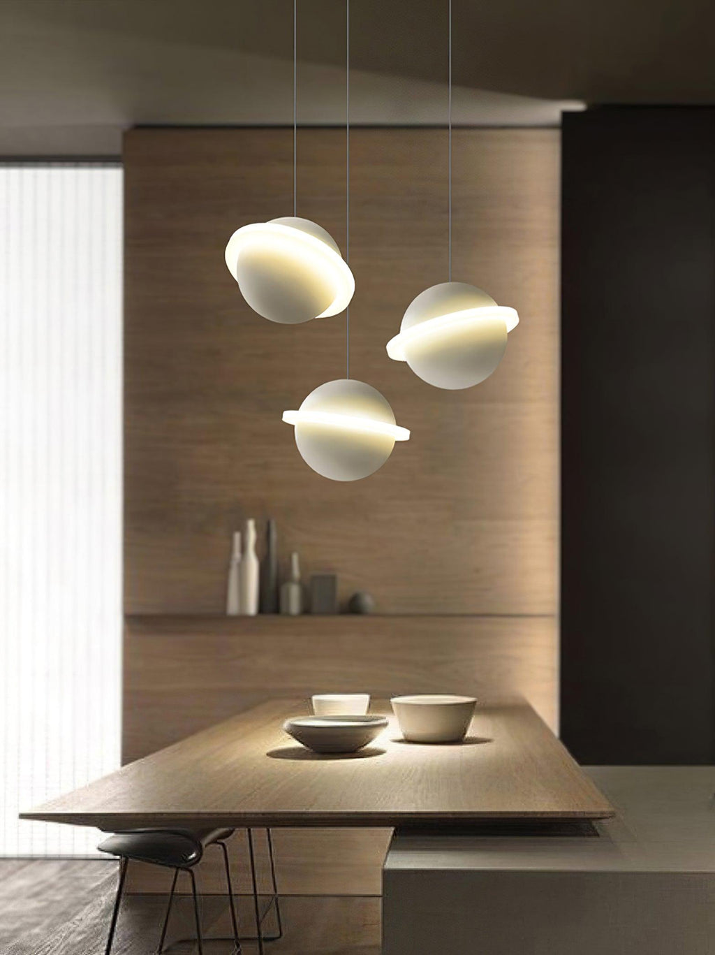 Quenera Iron Pendant Light-Moonnatur