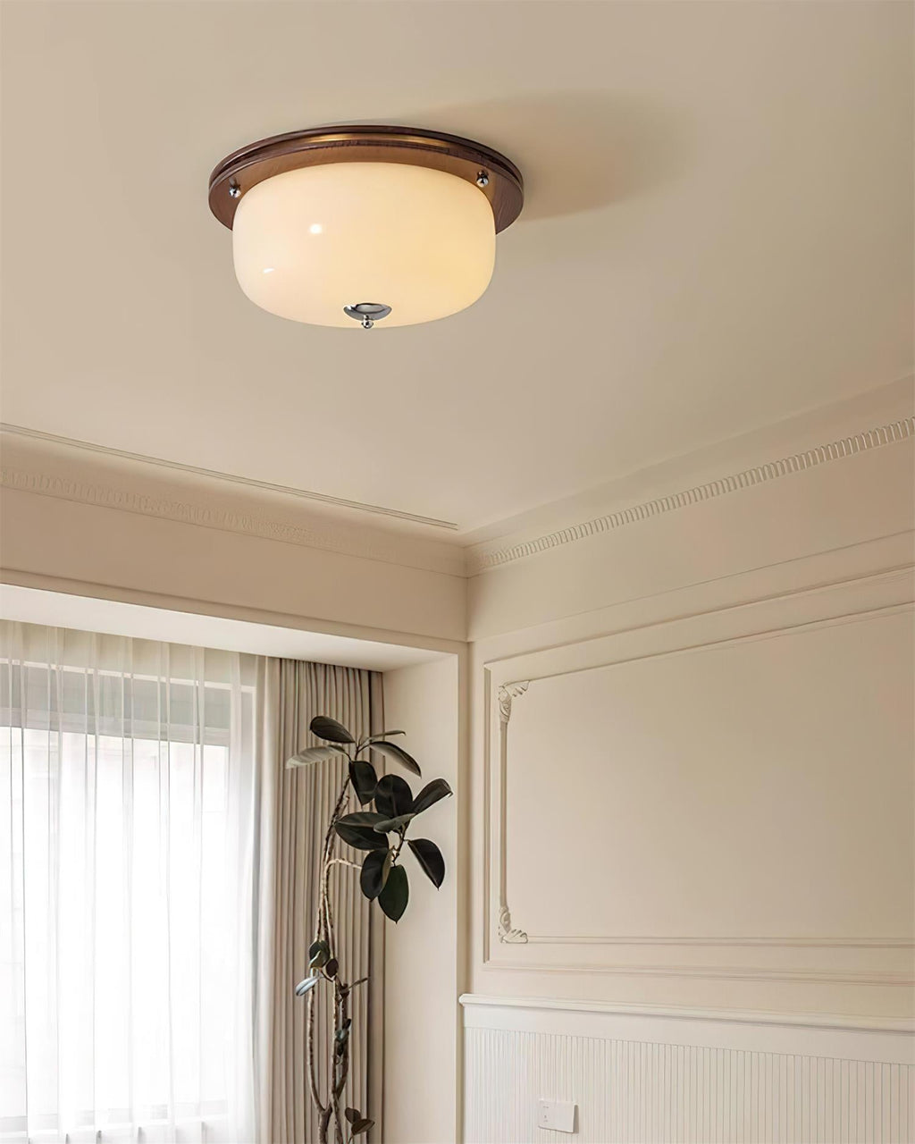 Nethenonna Glass Ceiling Light-Moonnatur