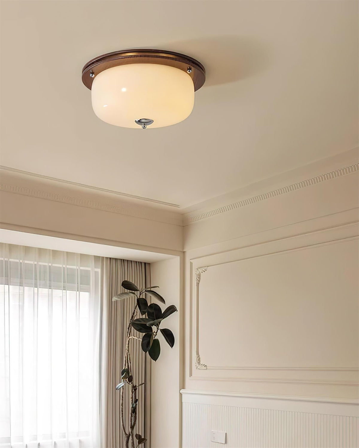 Nethenonna Glass Ceiling Light-Moonnatur