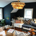 Ceravelle Fabric Chandelier-Moonnatur