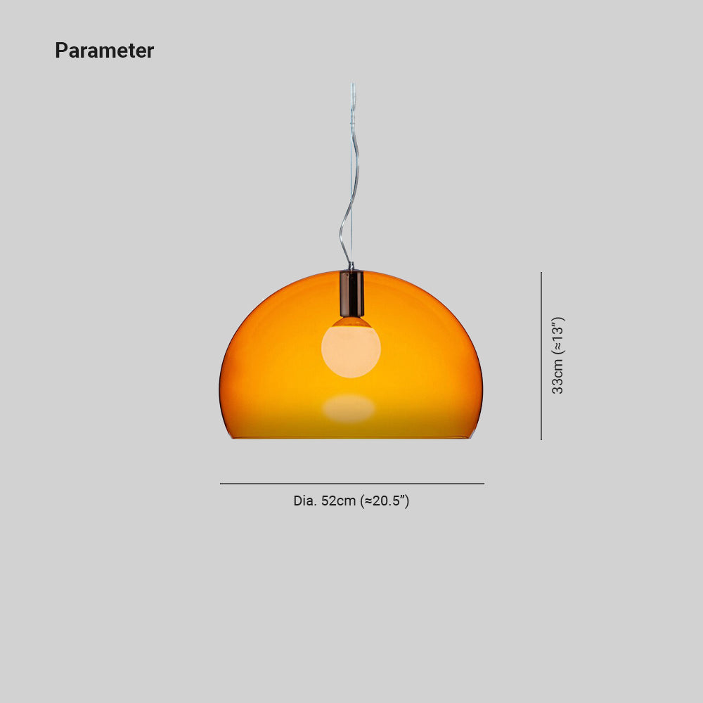 Ambelelia Acrylic Pendant Light-Moonnatur