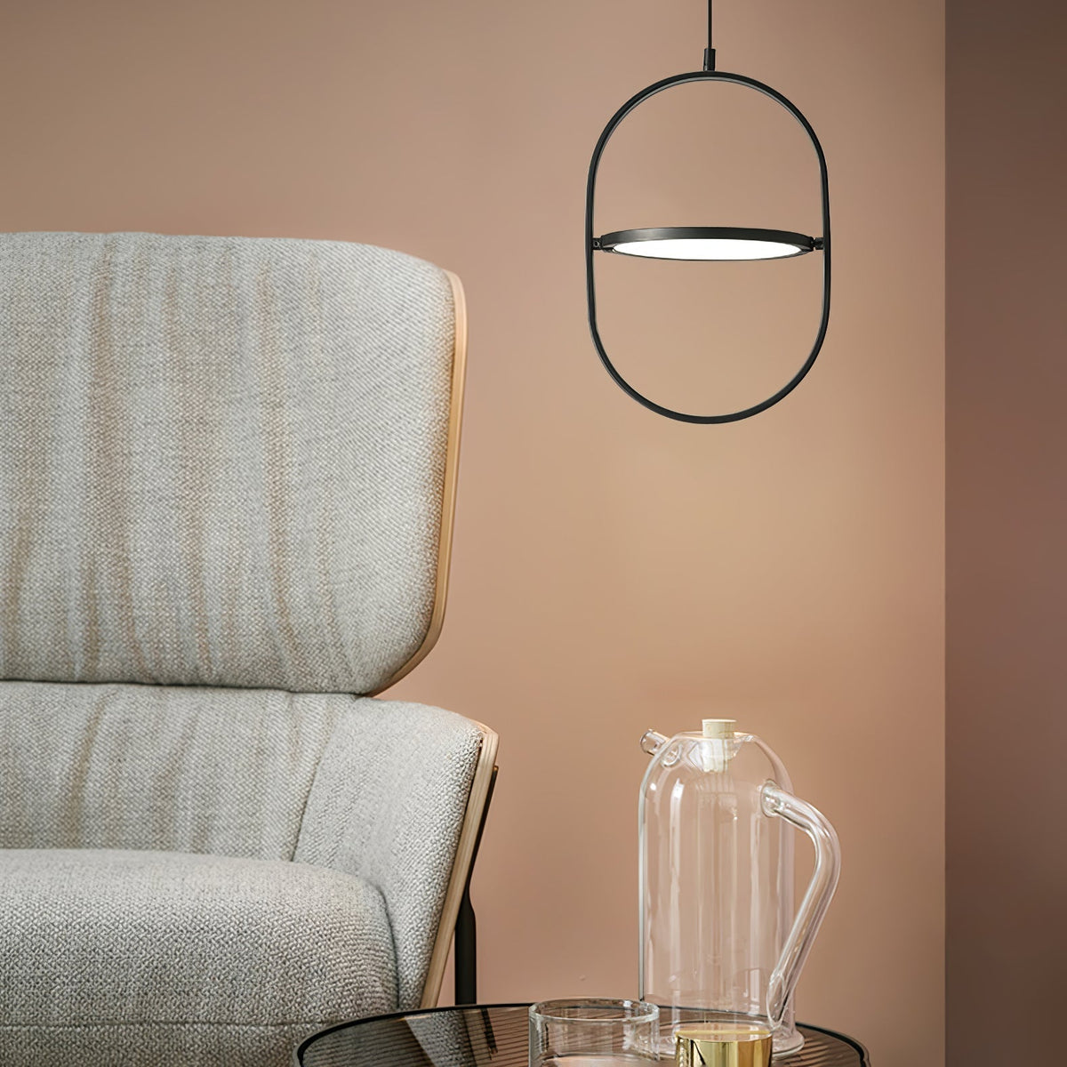 Jorrenera Metal Pendant Light-Moonnatur