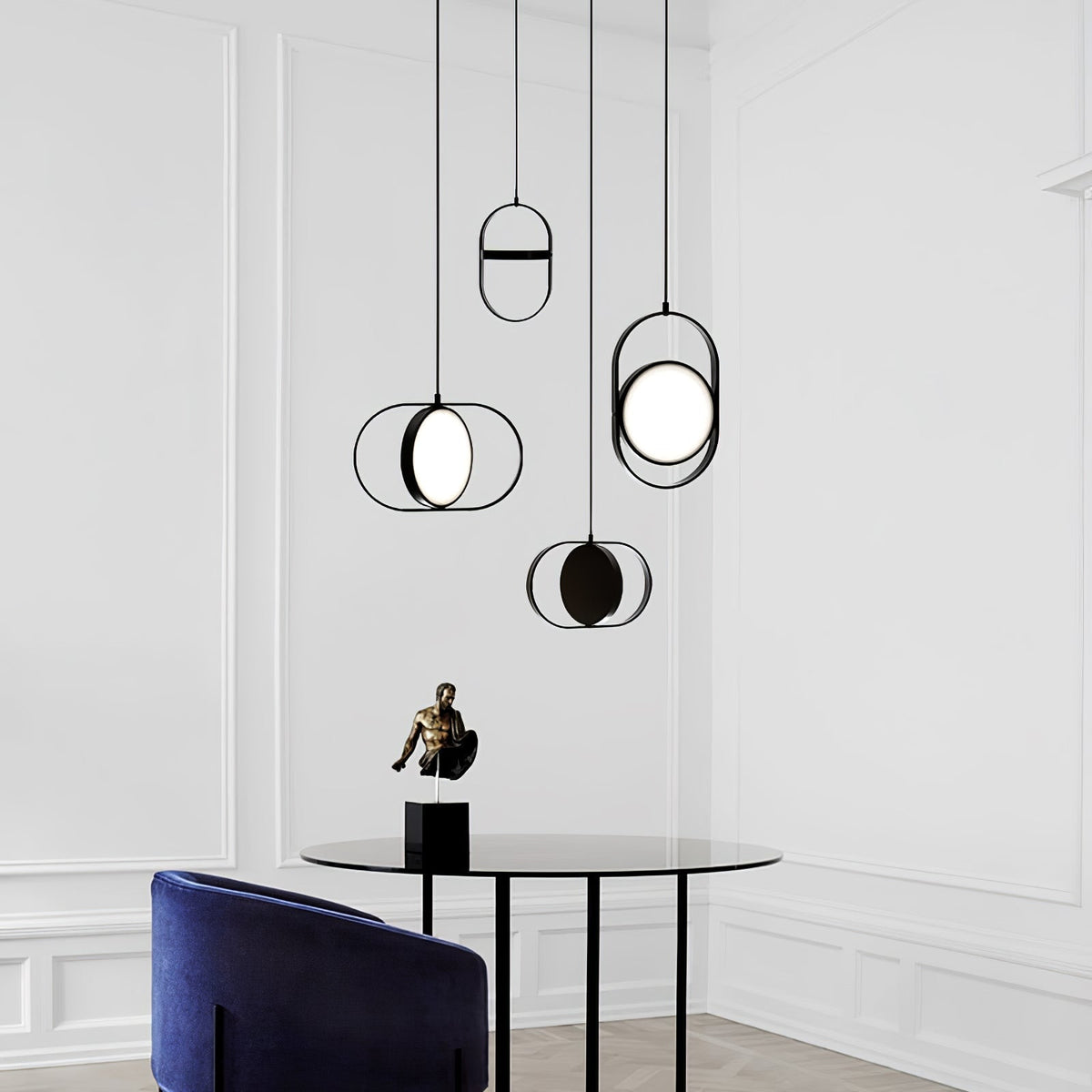 Jorrenera Metal Pendant Light-Moonnatur