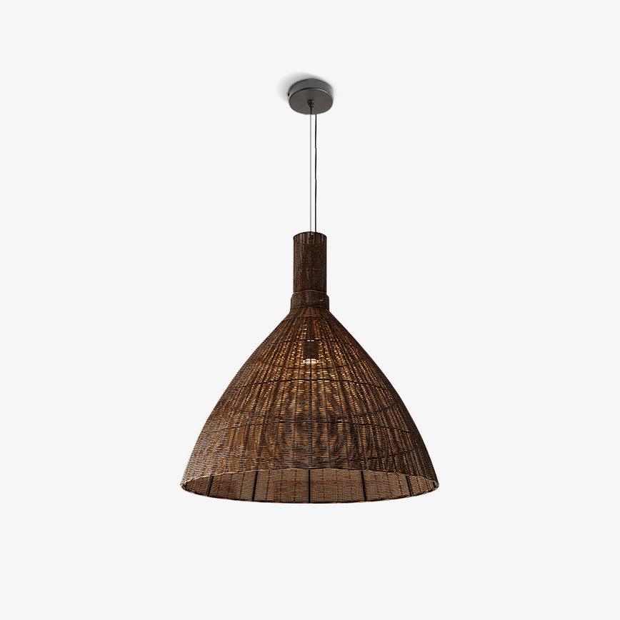 Norrenena Rattan Pendant Light-Moonnatur