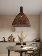 Norrenena Rattan Pendant Light-Moonnatur