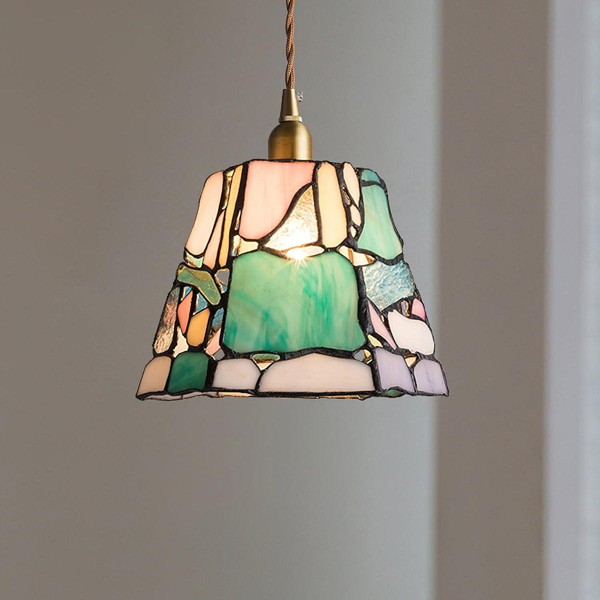 Hathermoss Glass Pendant Light-Moonnatur