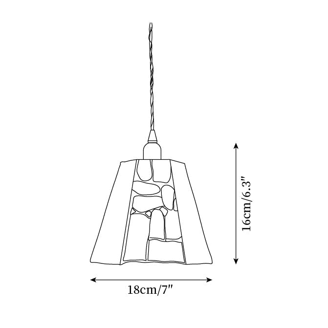 Hathermoss Glass Pendant Light-Moonnatur