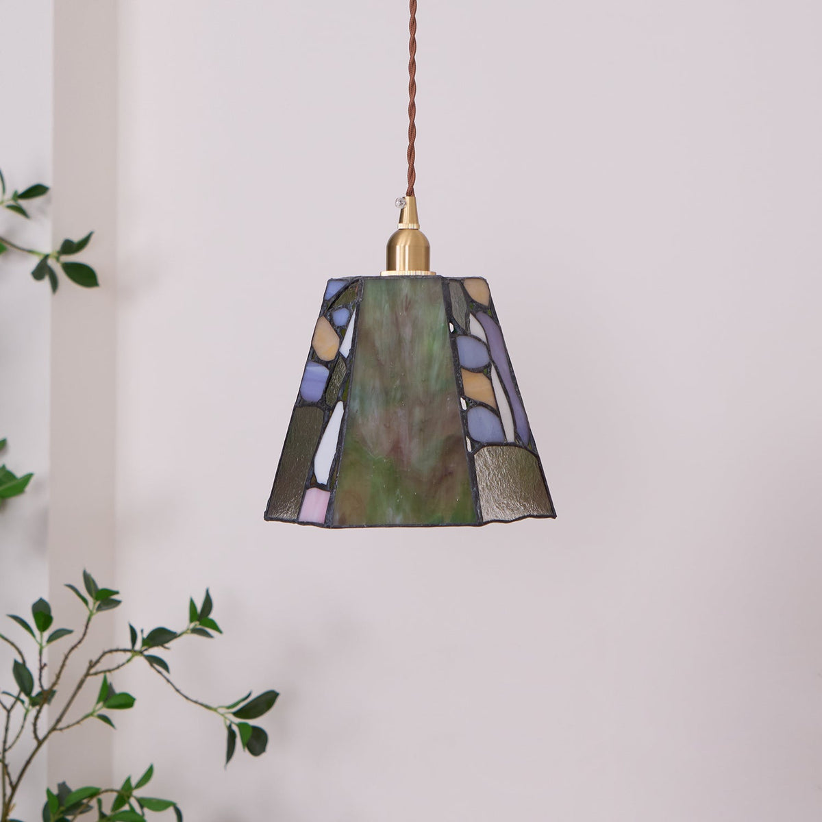 Hathermoss Glass Pendant Light-Moonnatur