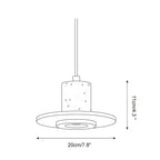 Penrelwynne Travertine Pendant Light-Moonnatur
