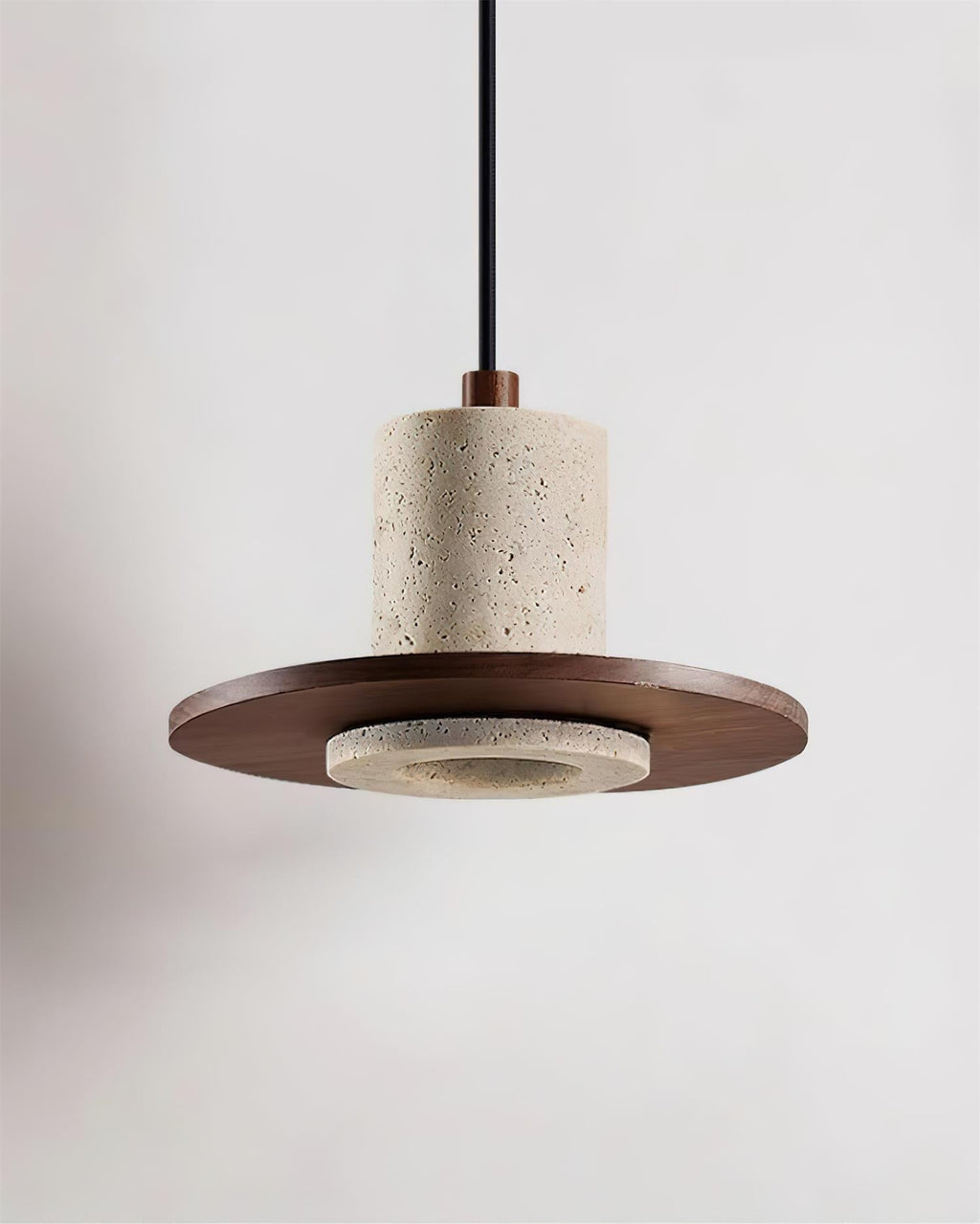 Penrelwynne Travertine Pendant Light-Moonnatur
