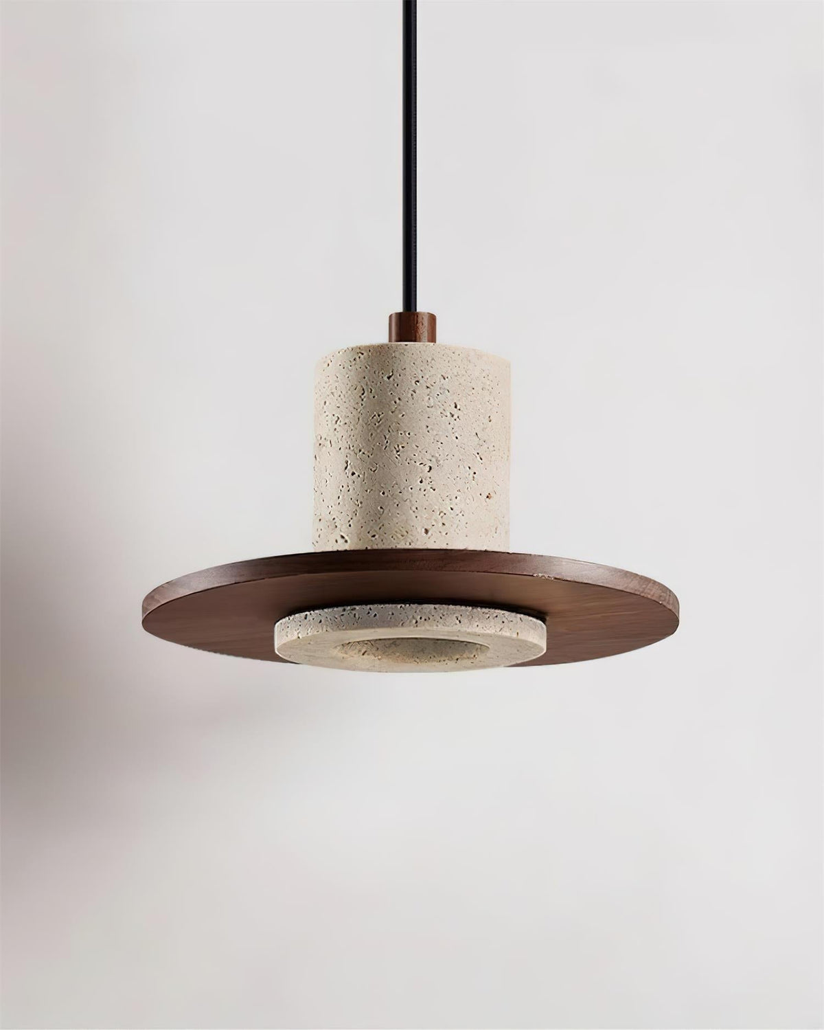 Penrelwynne Travertine Pendant Light-Moonnatur