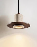 Penrelwynne Travertine Pendant Light-Moonnatur