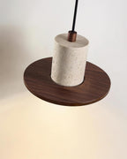 Penrelwynne Travertine Pendant Light-Moonnatur