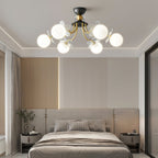Quenlyn Glass Chandelier-Moonnatur