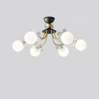 Quenlyn Glass Chandelier-Moonnatur