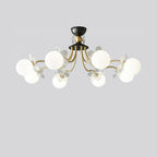Quenlyn Glass Chandelier-Moonnatur
