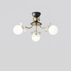 Quenlyn Glass Chandelier-Moonnatur