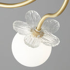 Quenlyn Glass Chandelier-Moonnatur