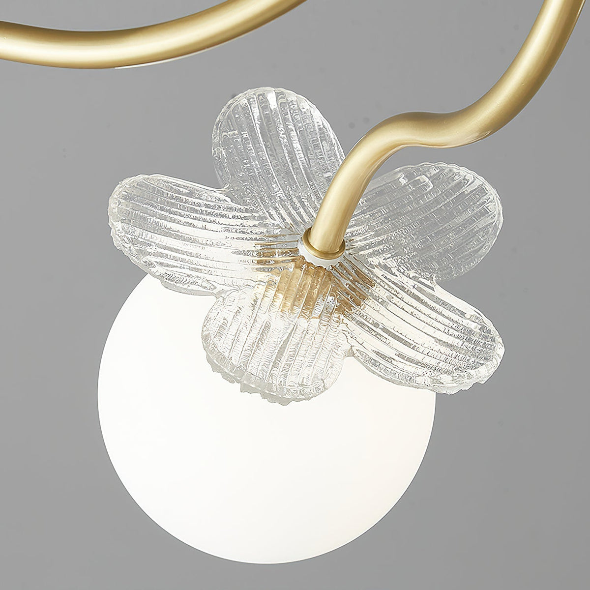 Quenlyn Glass Chandelier-Moonnatur