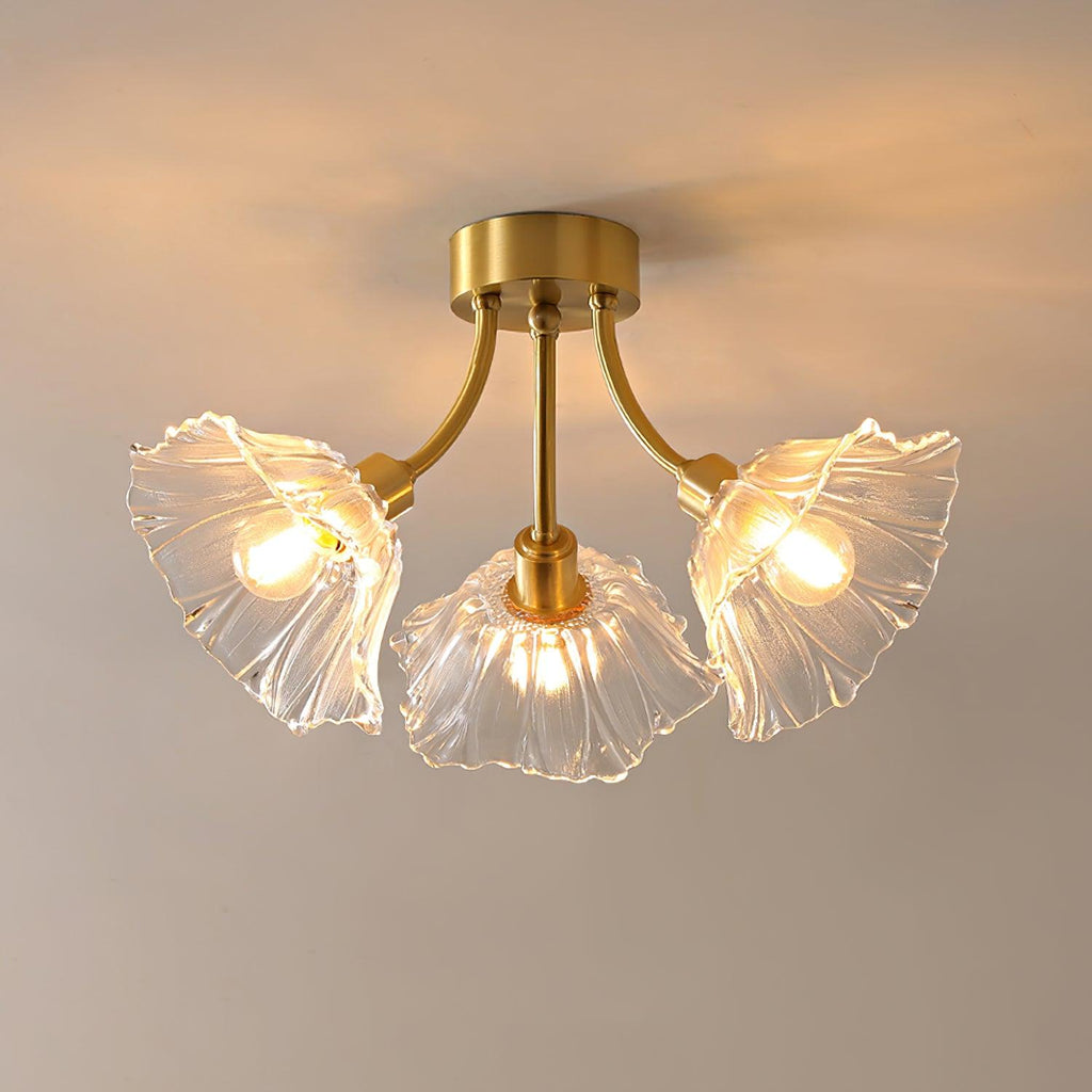 Junarose Glass Ceiling Light-Moonnatur