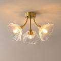 Junarose Glass Ceiling Light-Moonnatur