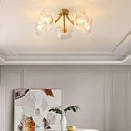 Junarose Glass Ceiling Light-Moonnatur