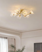 Junarose Glass Ceiling Light-Moonnatur