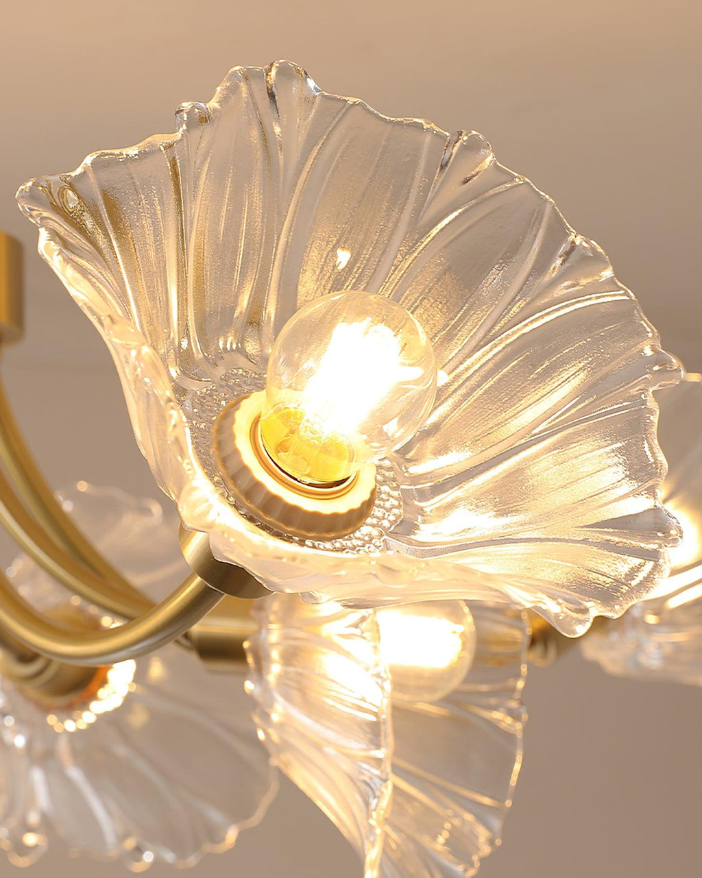 Junarose Glass Ceiling Light-Moonnatur
