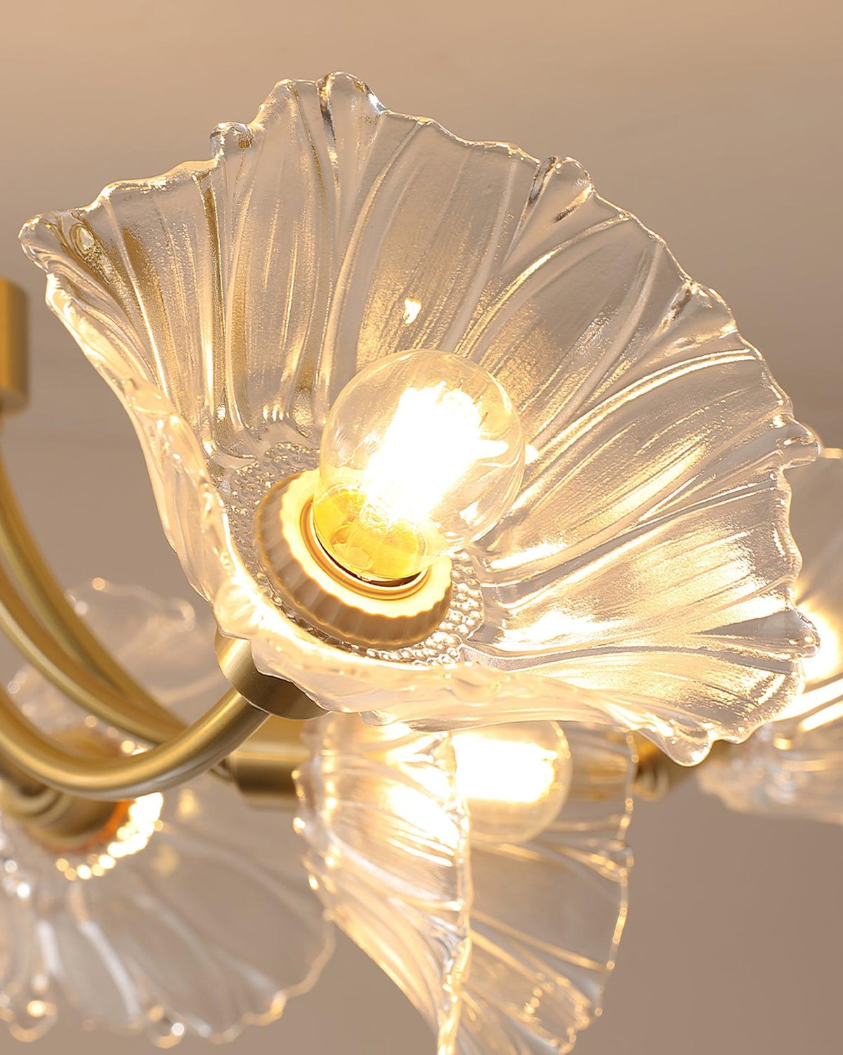Junarose Glass Ceiling Light-Moonnatur