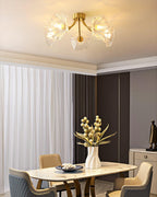 Junarose Glass Ceiling Light-Moonnatur