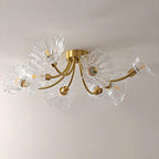 Junarose Glass Ceiling Light-Moonnatur