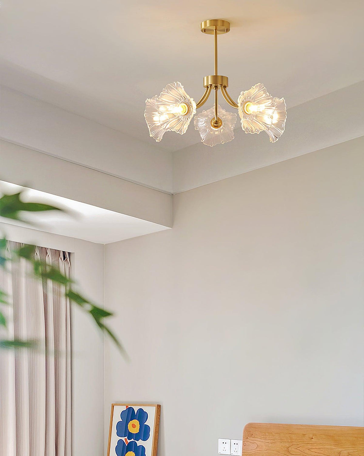 Mioren Glass Chandelier-Moonnatur