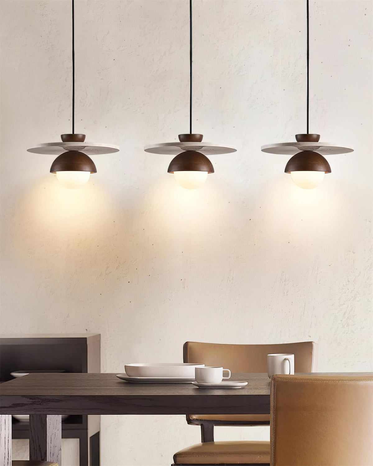 Wilvengrove Glass Pendant Light-Moonnatur