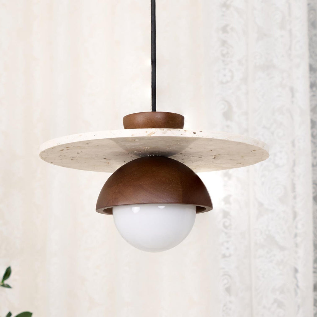 Wilvengrove Glass Pendant Light-Moonnatur