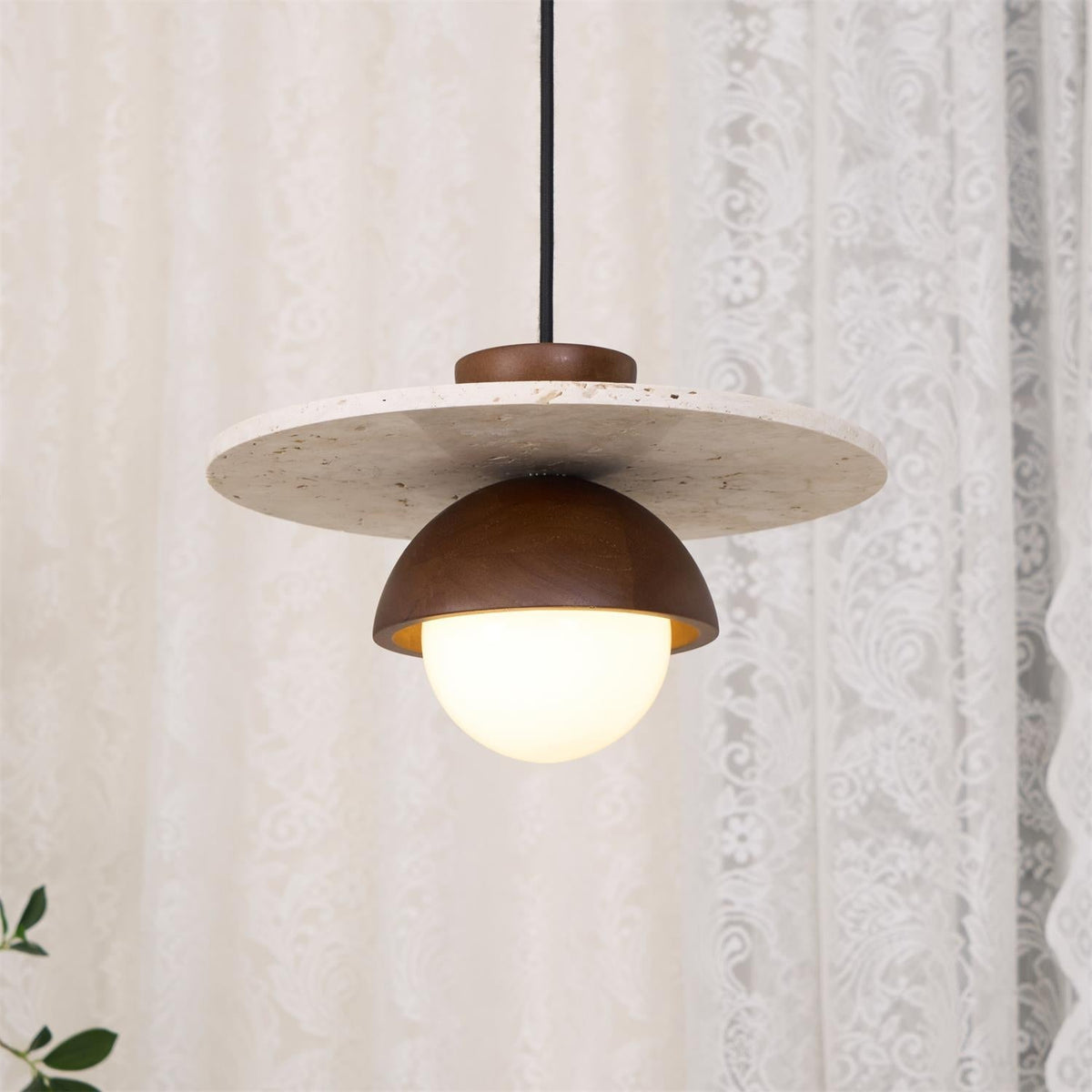 Wilvengrove Glass Pendant Light-Moonnatur