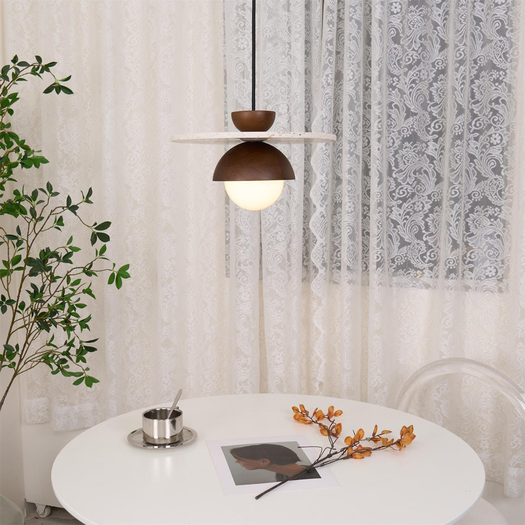 Wilvengrove Glass Pendant Light-Moonnatur