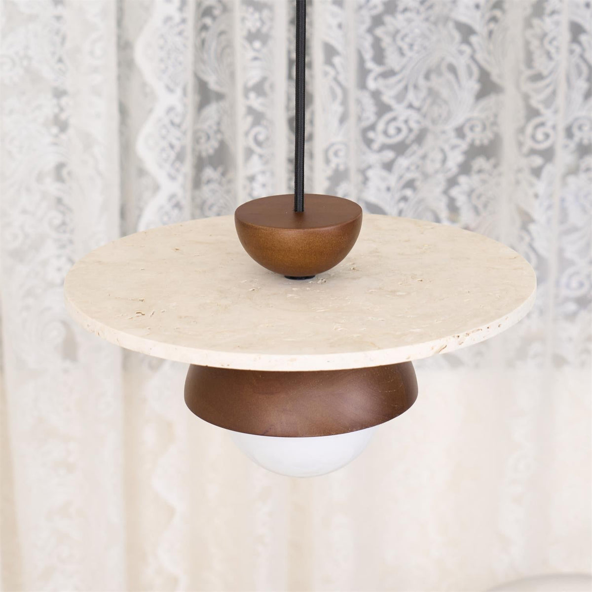 Wilvengrove Glass Pendant Light-Moonnatur