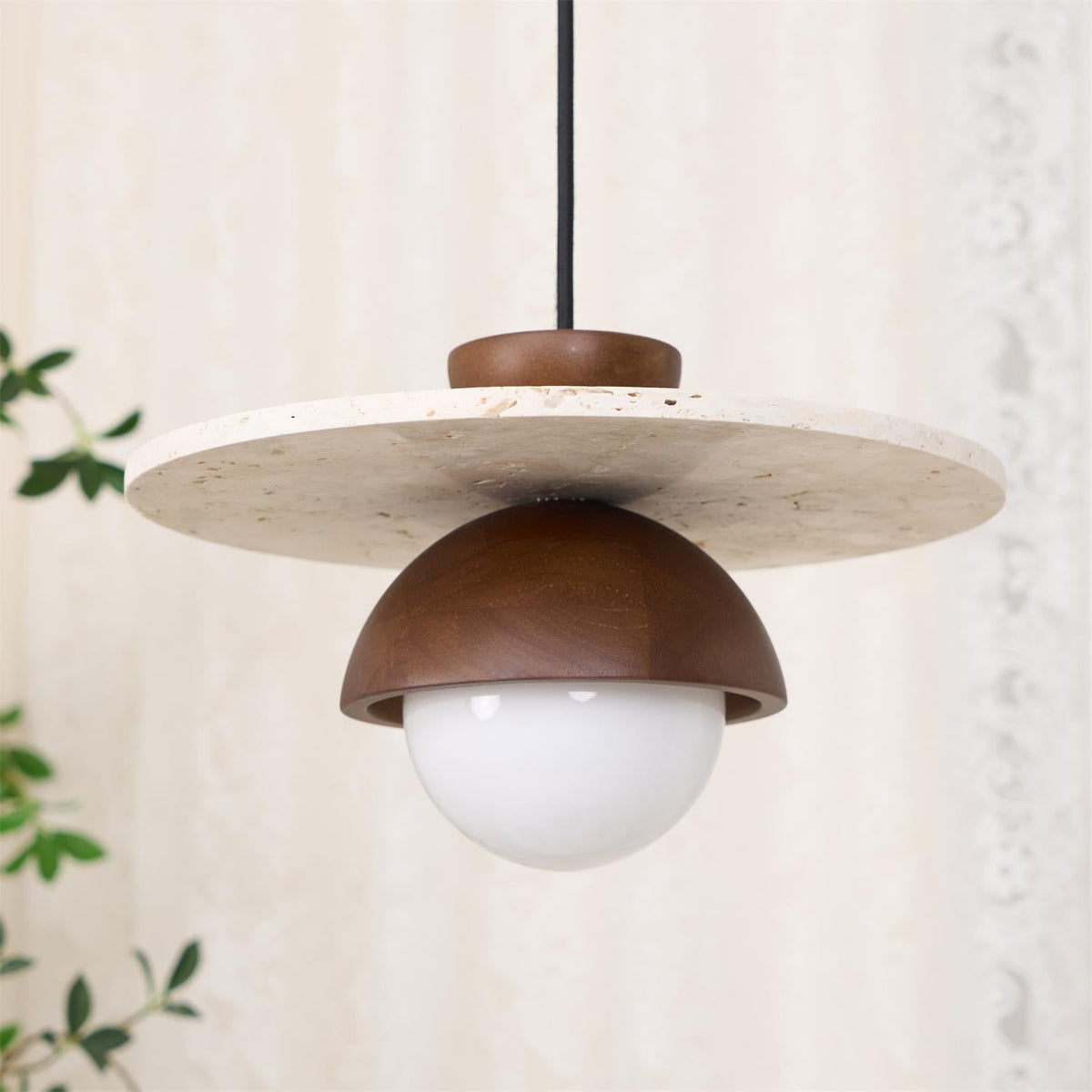 Wilvengrove Glass Pendant Light-Moonnatur