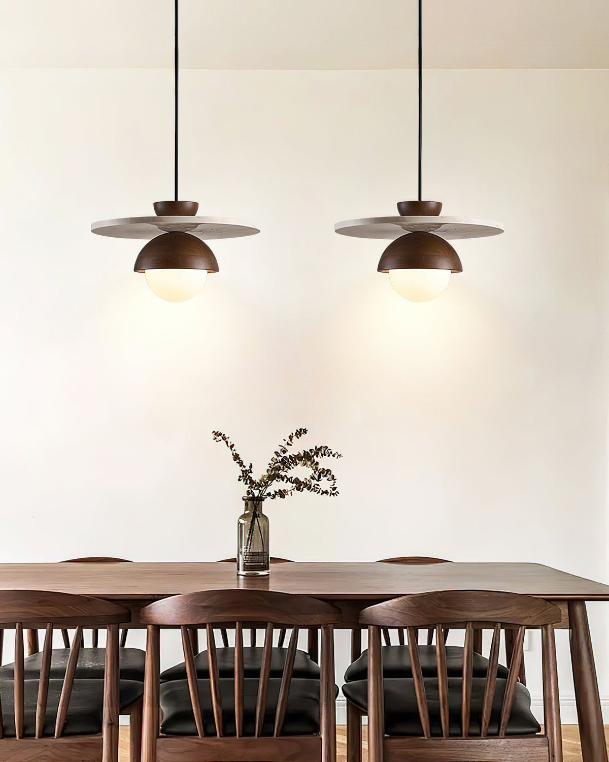 Wilvengrove Glass Pendant Light-Moonnatur