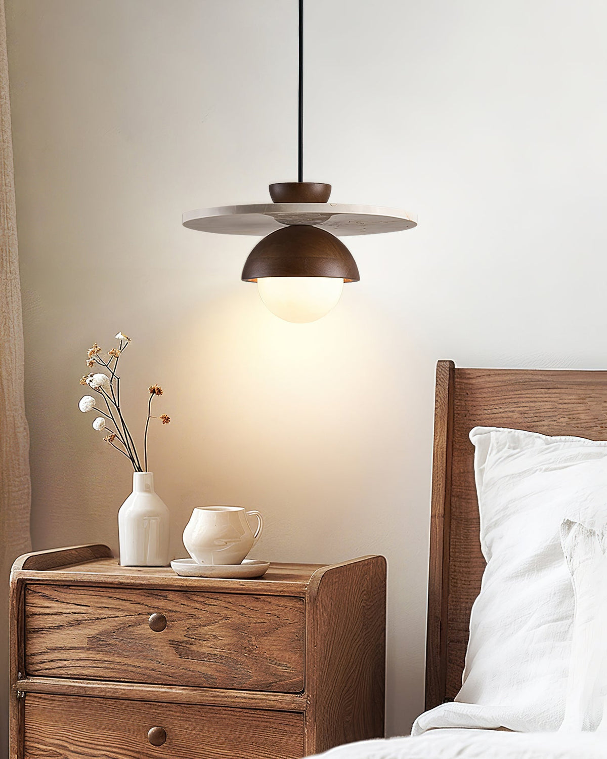 Wilvengrove Glass Pendant Light-Moonnatur