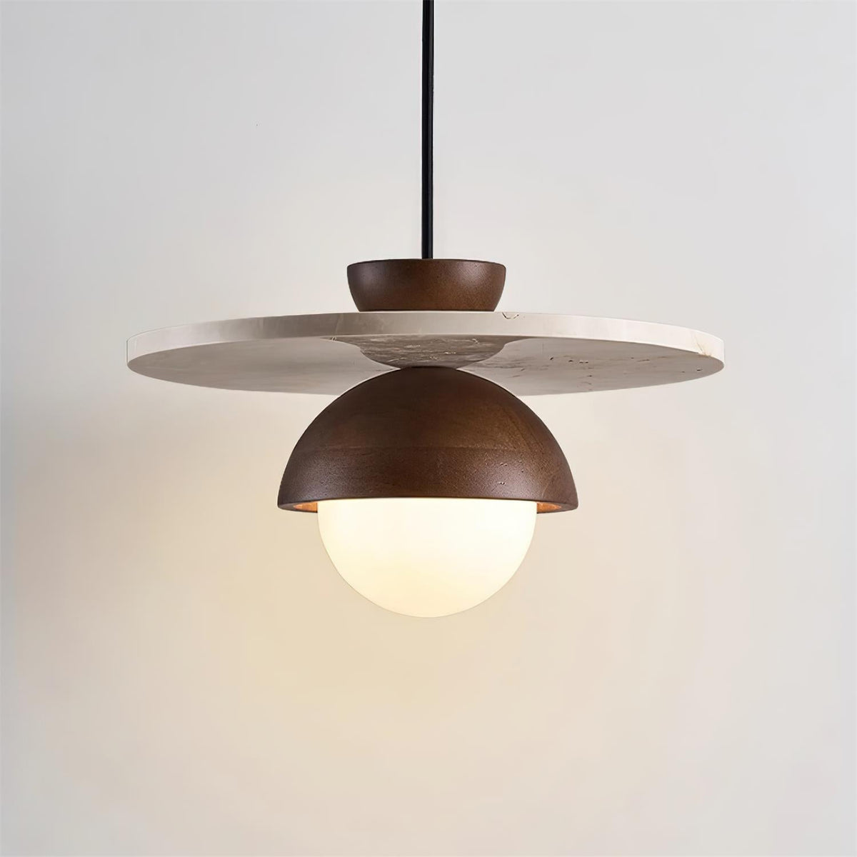 Wilvengrove Glass Pendant Light-Moonnatur