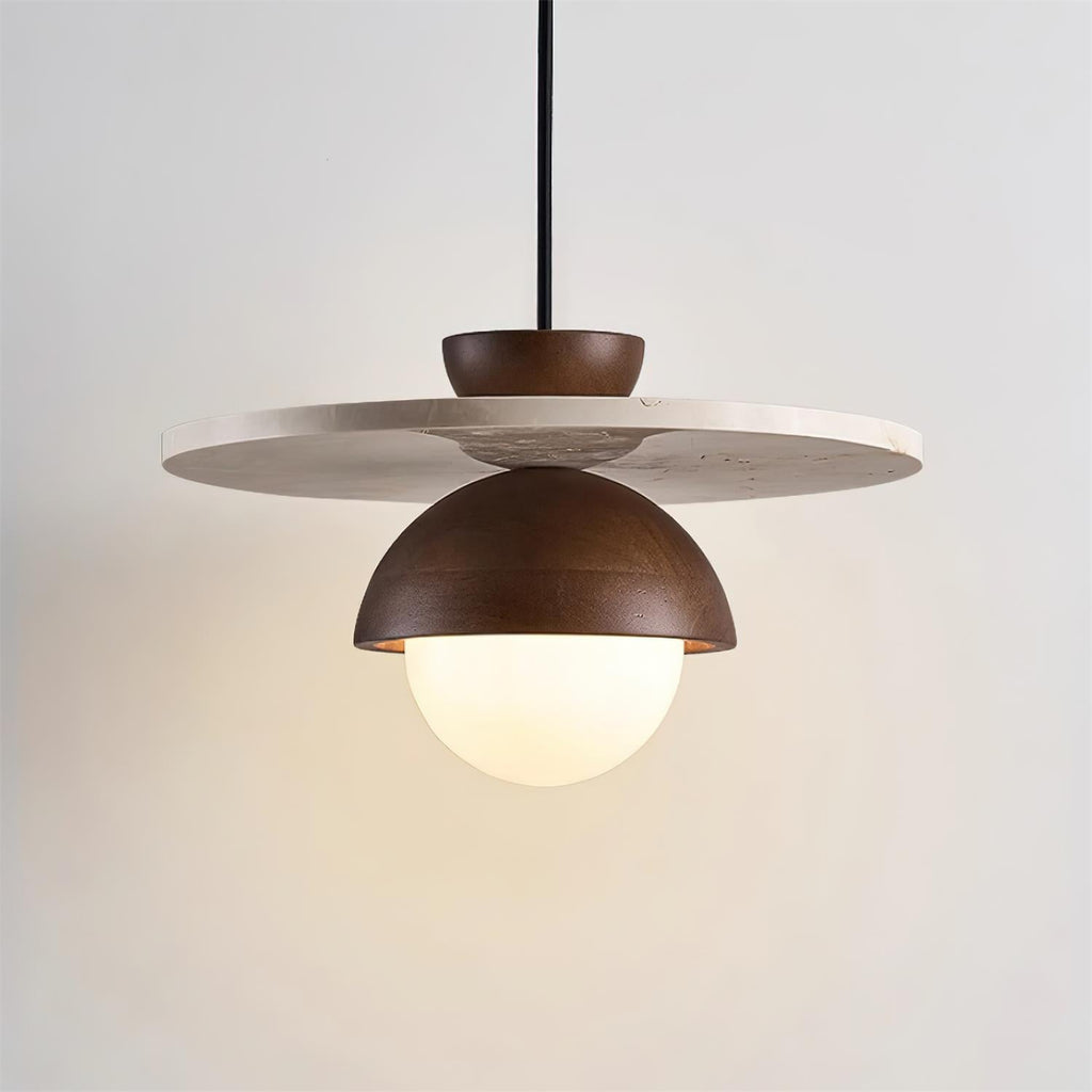 Wilvengrove Glass Pendant Light-Moonnatur
