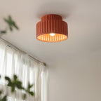 Pavira Resin Ceiling Lamp-Moonnatur