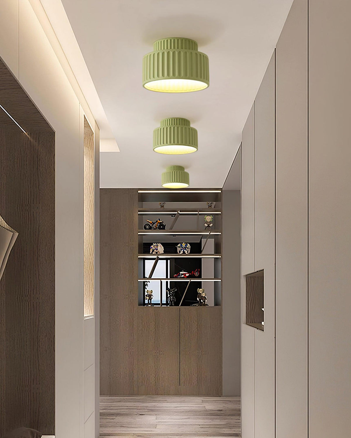 Pavira Resin Ceiling Lamp-Moonnatur