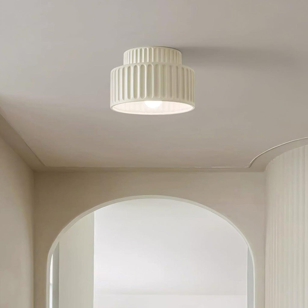 Pavira Resin Ceiling Lamp-Moonnatur