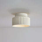 Pavira Resin Ceiling Lamp-Moonnatur