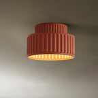 Pavira Resin Ceiling Lamp-Moonnatur