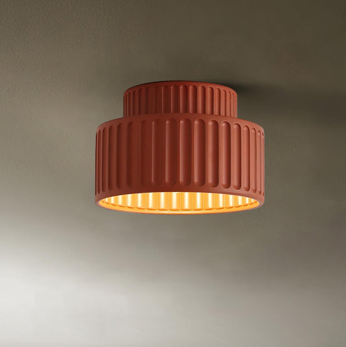 Pavira Resin Ceiling Lamp-Moonnatur