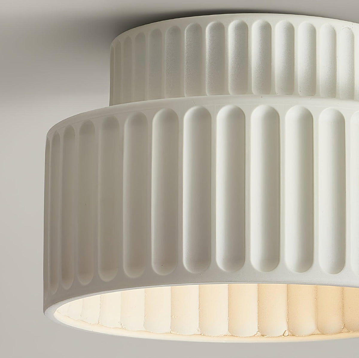 Pavira Resin Ceiling Lamp-Moonnatur