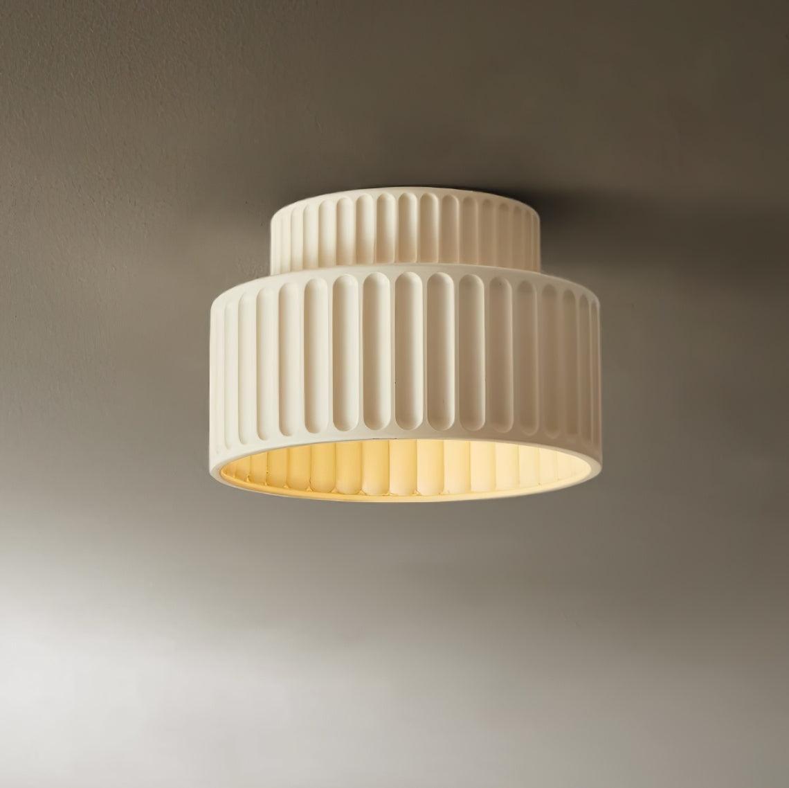 Pavira Resin Ceiling Lamp-Moonnatur